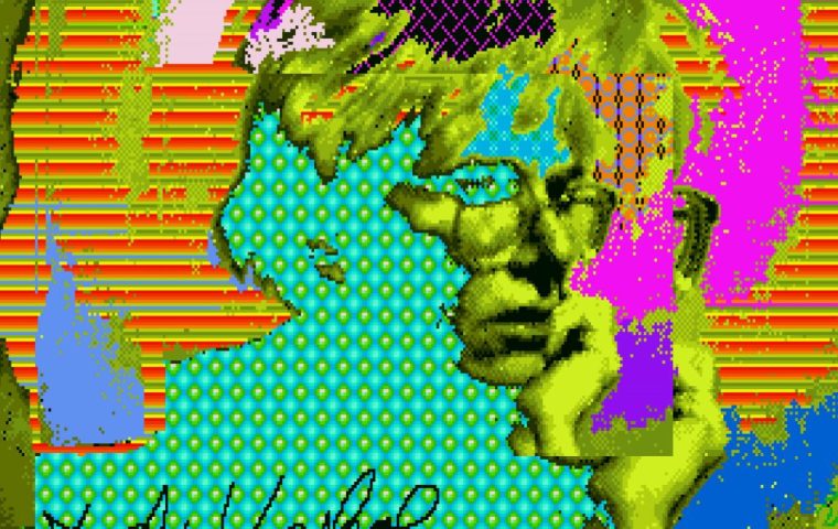 Andy Warhol, Untitled (Self-Portrait) (ca. 1985k, minted as an NFT in 2021).