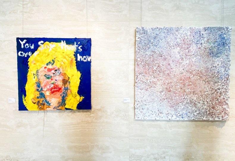 / 「HUMANITY展」（Rikka Gallery) 筆者撮影