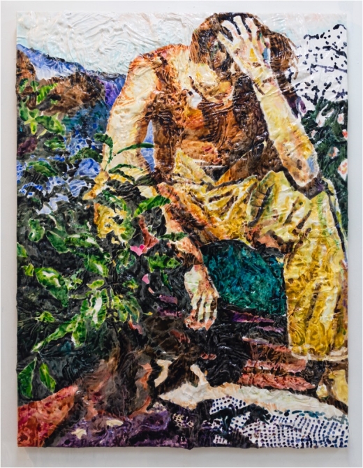 石膏と布で生み出される洗練された立体が魅力。注目の若手彫刻家・安井