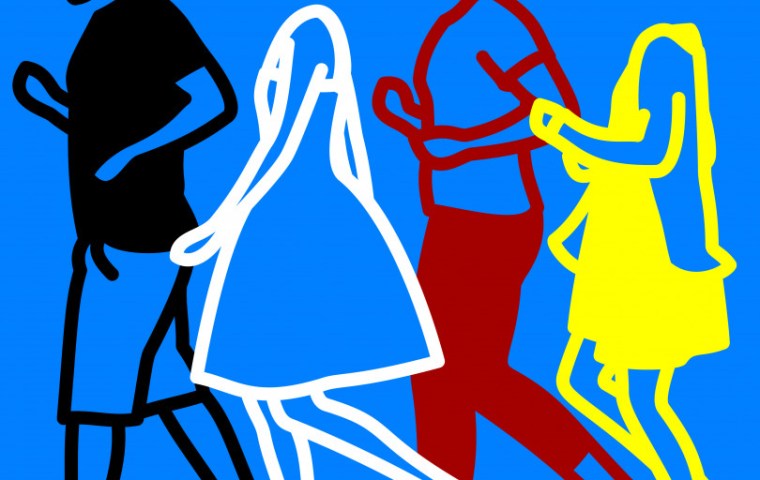 ジュリアン・オピー《Running 1》