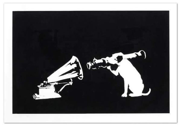 Banksy 《HMV》
