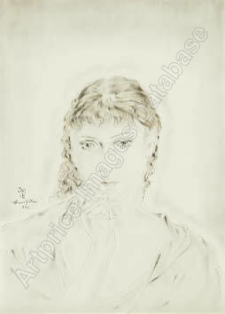 藤田嗣治：美人