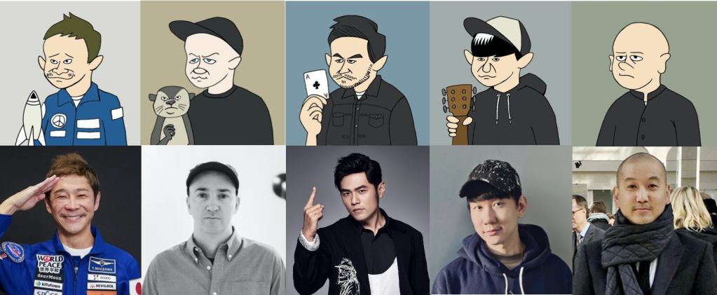 花井祐介のNFTアート