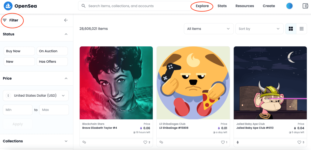 openseaexplore