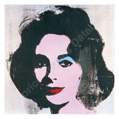 アンディ・ウォーホル　Silver Liz